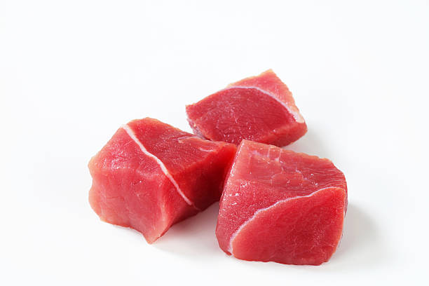 istock Chopped beef meat for goulash 163137146
