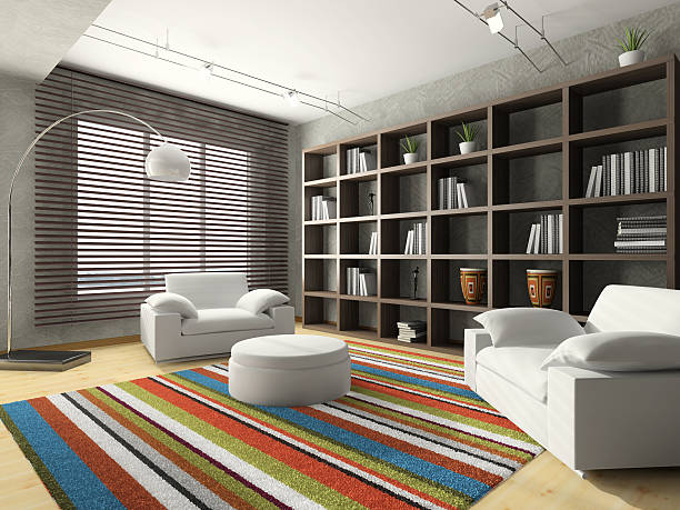 istock Home interior of drawing-room 3D rendering 163139591