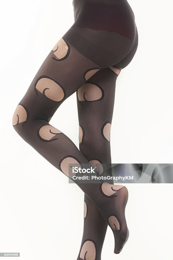 Sexy nogi - Zbiór zdjęć royalty-free (Czarny kolor)