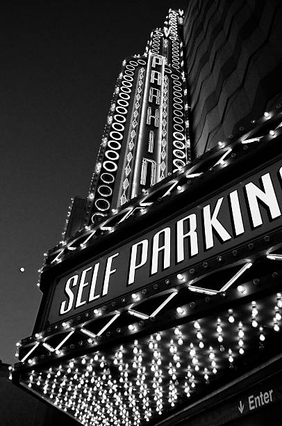 istock Parking Garage Neon Sign 163141640