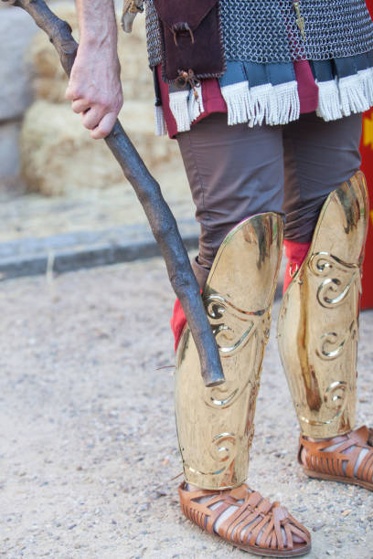 istock Centurion carrying the vitis or vine cane 1631423194