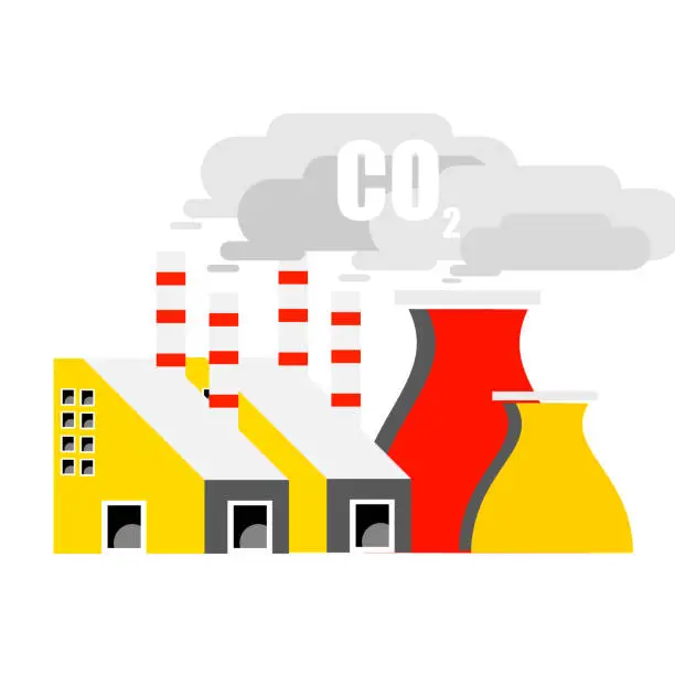 Vector illustration of Sustainable of Decarbonisation