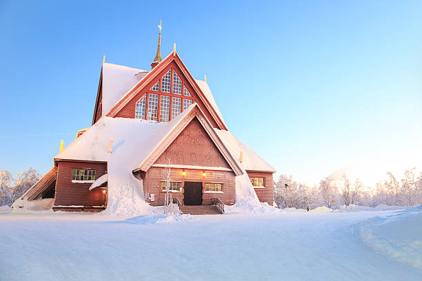 istock Kiruna cathedral church Sweden 163144812