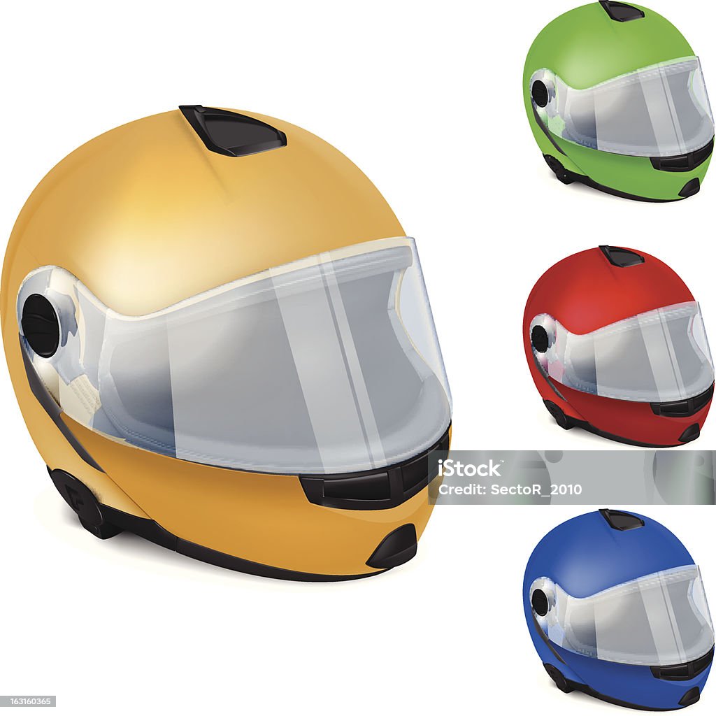 Casque de moto - clipart vectoriel de Casque libre de droits