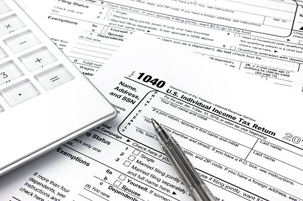 istock Income Taxes 163161491