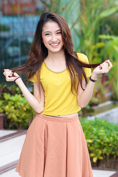 cute southeast asian lady