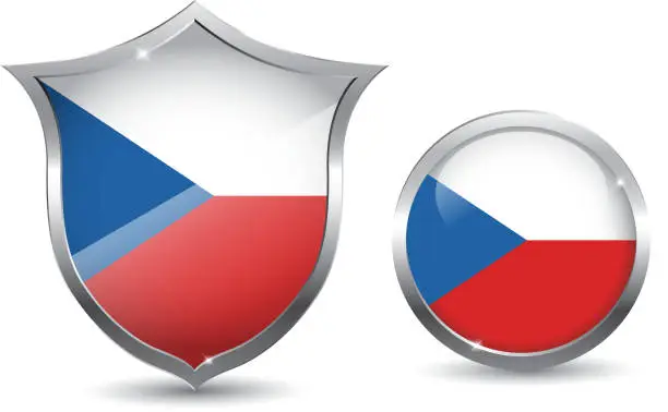 Vector illustration of Czech