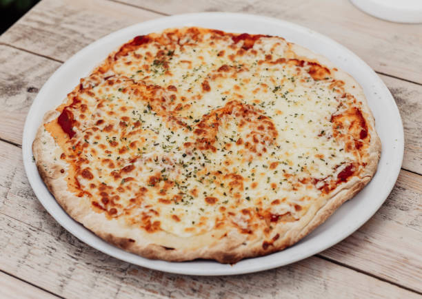 Neapolitan pizza with top quality fresh ingredients