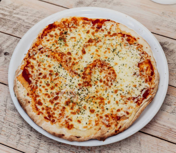 Neapolitan pizza with top quality fresh ingredients