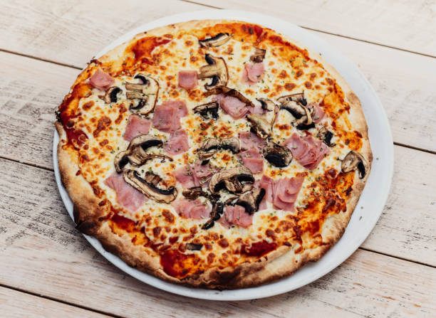 istock Neapolitan pizza with top quality fresh ingredients 1631635617