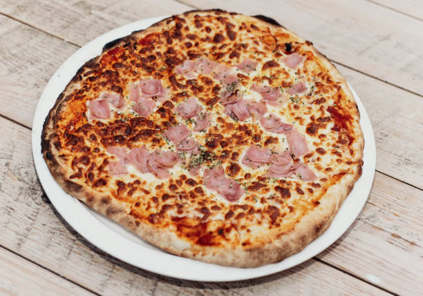 Neapolitan pizza with top quality fresh ingredients