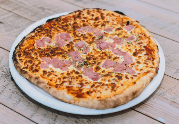 Neapolitan pizza with top quality fresh ingredients