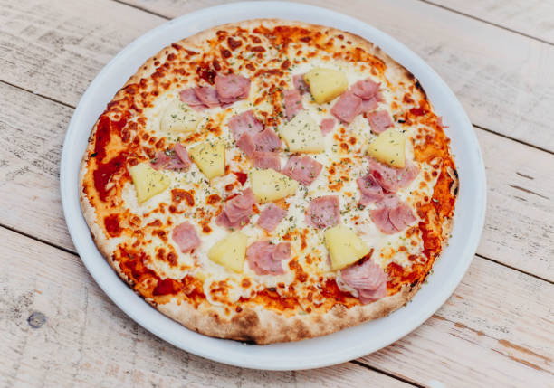 istock Neapolitan pizza with top quality fresh ingredients 1631638543