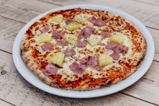 istock Neapolitan pizza with top quality fresh ingredients 1631638546