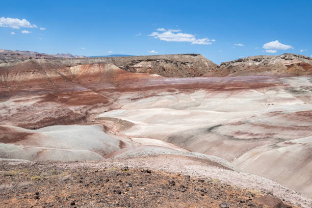 istock Beautiful red, orange and white rock formations 1631646840