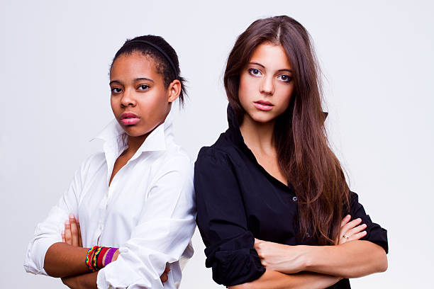 istock two different nationalities girls 163165004