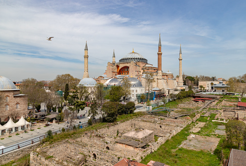 A picture of the Hagia Sophia.
