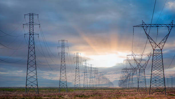 istock High voltage power lines at sunset 1631683753