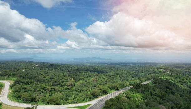 istock Aerial panoramic view on Nicaragua landscape 1631692650