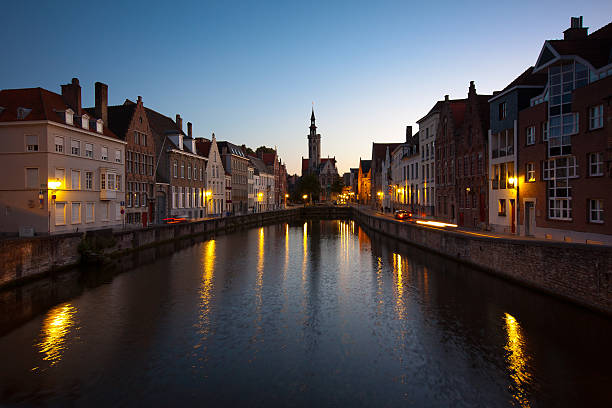 istock Canal in Bruges (Brugge), Belgium 163169529