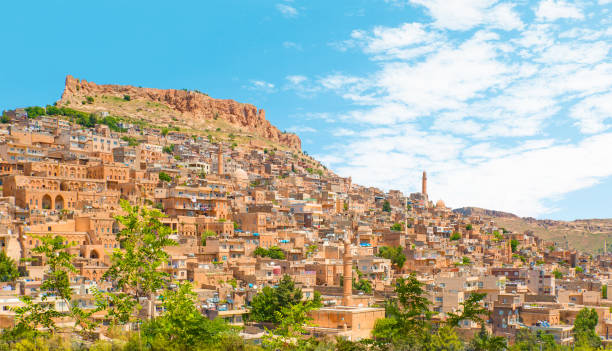 istock Mardin old town with bright blue sky - Mardin, Turkey 1631700466