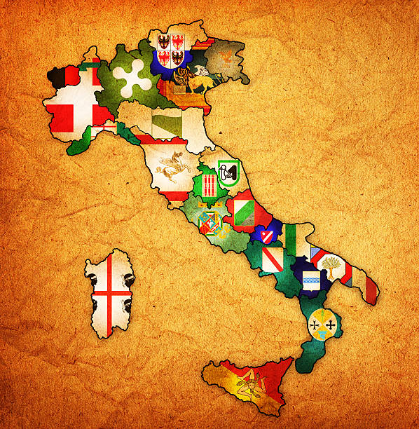 map of italy