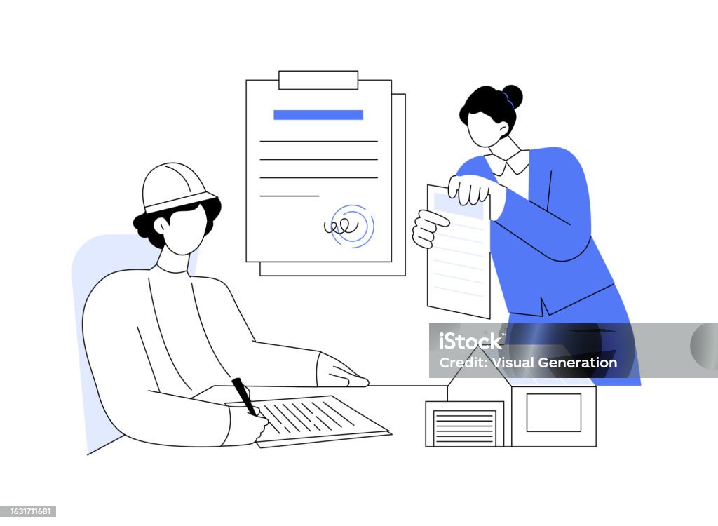 Insurance Abstract Pic Construction Insurance Abstract Concept Vector Illustration Stock ...