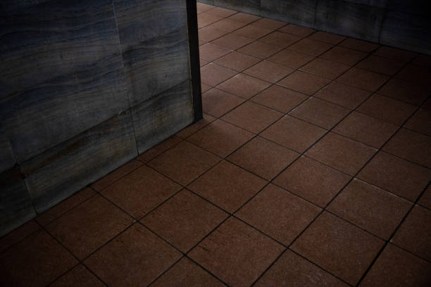 A retro style interior corner