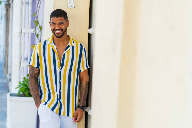 istock Man enjoys being single while vacationing alone in beautiful Cartagena wandering through its colonial streets 1631733116