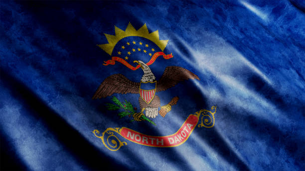 istock North Dakota State Grunge Flag (USA) 1631746672