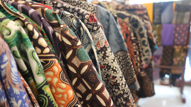 istock Traditional batik native to Pekalongan, Central Java, Indonesia with elegant classic motifs 1631746679