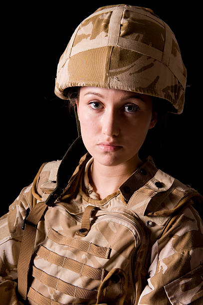 istock Girl Soldier 163175176