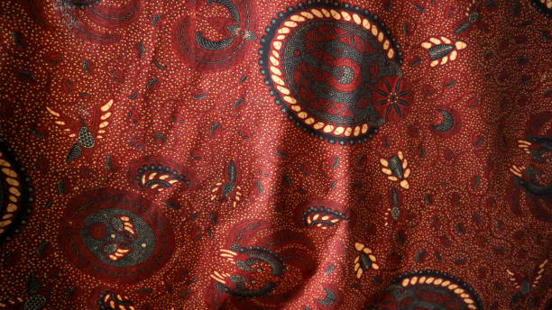 istock Traditional batik native to Pekalongan, Central Java, Indonesia with elegant classic motifs 1631756373