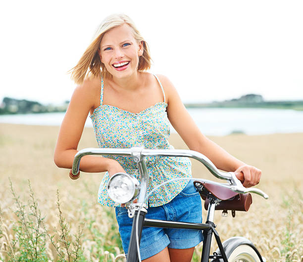 istock Just relaxing outisde with my bicycle 163176433