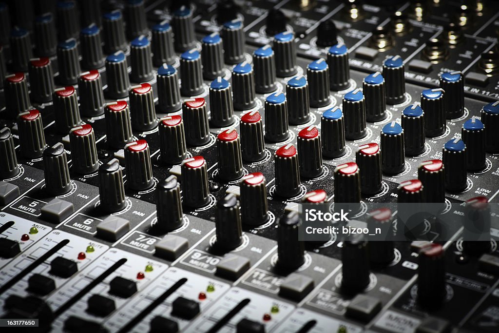 Mesa de mistura de Música - Royalty-free Batedeira Elétrica Foto de stock