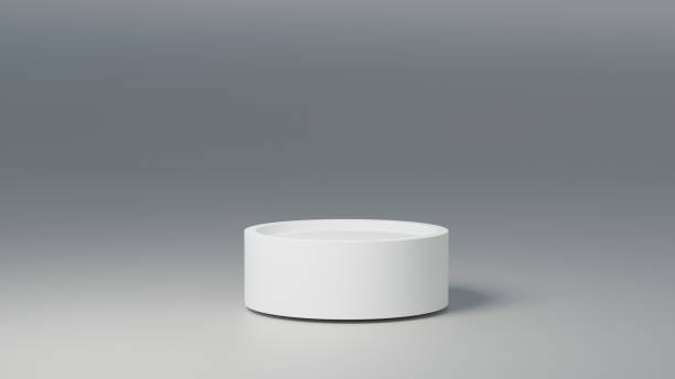 istock Platform for product presentation, interior of a minimalist shop window. 3d Render. 1631782278