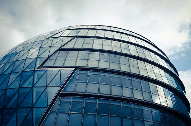 istock London City Hall - Abstract contemporary architecture 163178996
