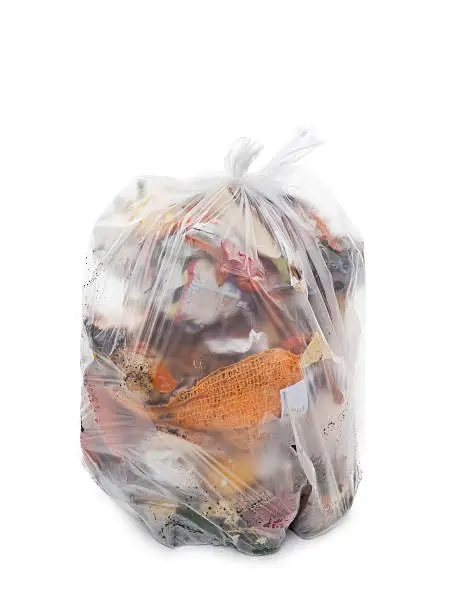 Bin Bag - isolated on white  - Adobe RGB