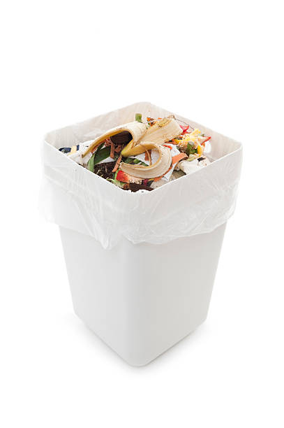 kosz na śmieci - garbage food compost unpleasant smell zdjęcia i obrazy z banku zdjęć
