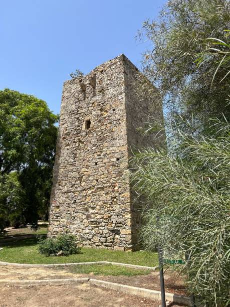 istock Stone tower in Palmones 1631835726