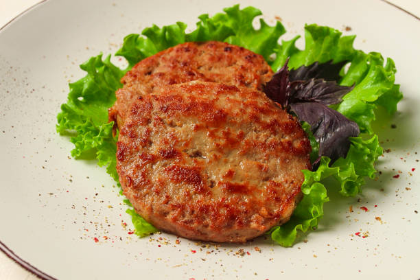 istock fried beef patties, top view, no people, 1631851691