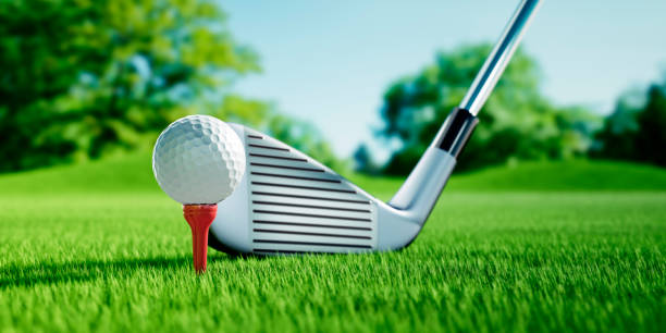 istock Sunny Golf Close Up Motive 1631860671