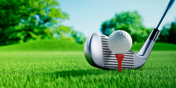 istock Sunny Golf Close Up Motive 1631860678