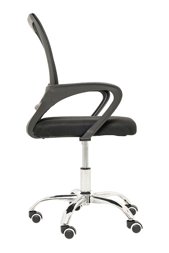 office chair on white background, studio shot
