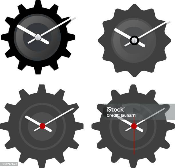 시계 아이콘크기 0명에 대한 스톡 벡터 아트 및 기타 이미지 - 0명, 기계 부분, 기계류