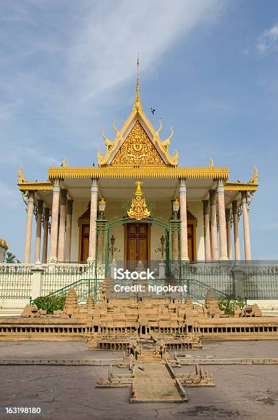 Phnom Penh Cambogia Tempio Di Preah Keo Complessi - Fotografie stock e altre immagini di Angkor Wat