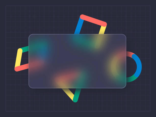 Glassmorphism Clipart Vector PNG , SVG, EPS, PSD, AI