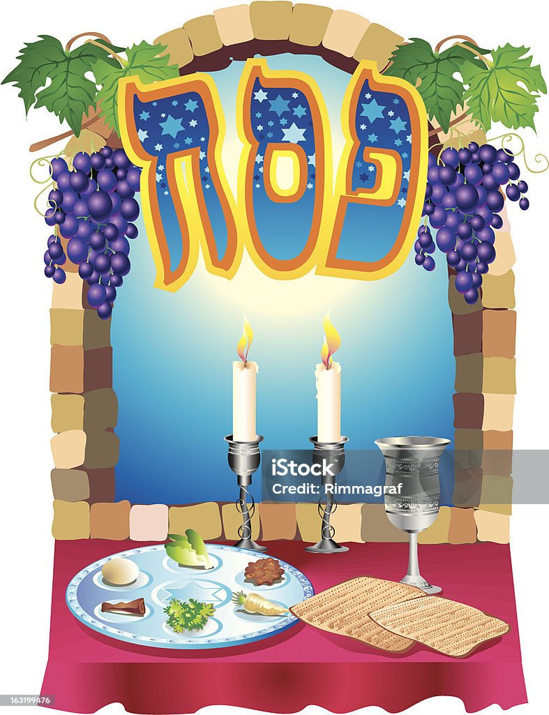 Pesach - Grafika wektorowa royalty-free (Azja Zachodnia)