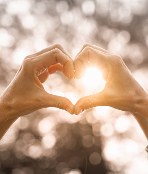 istock Heart in natural background. 1632019801