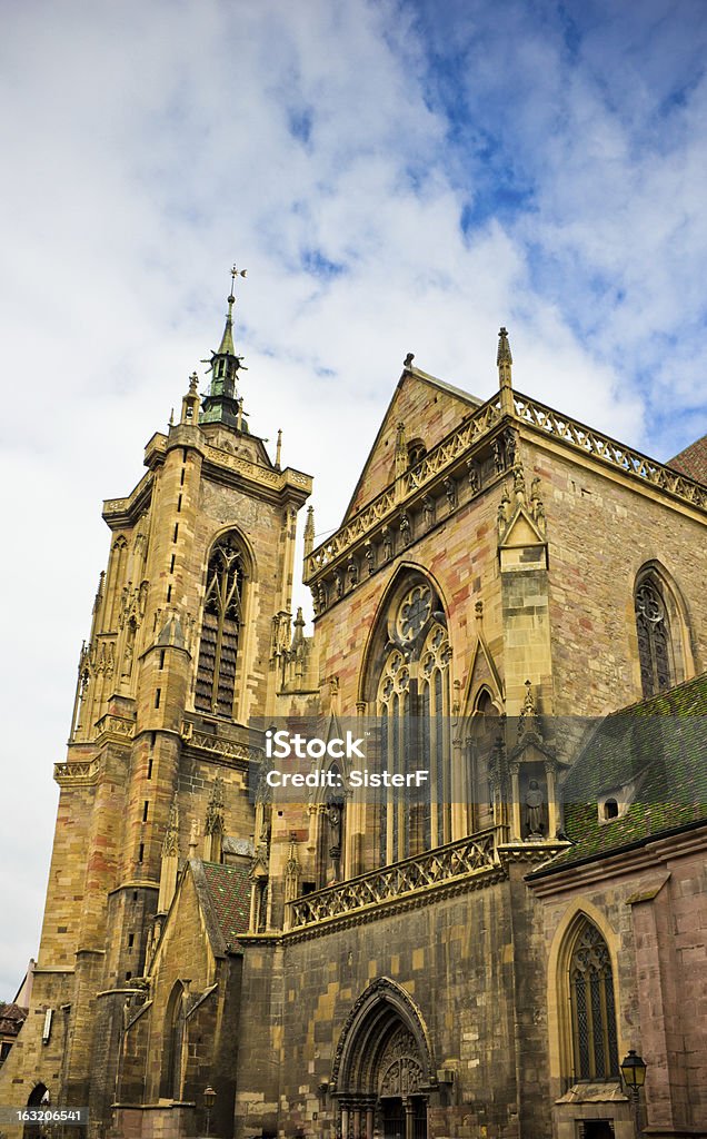 Igreja de Saint Martin - Royalty-free Alsácia Foto de stock